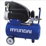 Compressor Hyundai met vat 50l nieuw, Doe-het-zelf en Bouw, Compressors, Ophalen, Nieuw, Minder dan 200 liter/min, 25 tot 100 liter