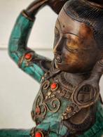 Statue Indienne Parvati, Enlèvement, Comme neuf, Religion