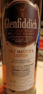 Whiskey Glenfiddich Malt master edition 08/16, Verzamelen, Nieuw, Overige typen, Overige gebieden, Vol