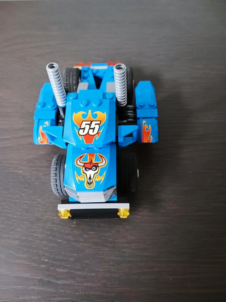 Lego 8668 'Side Rider 55' met pull back motor., Enfants & Bébés, Jouets | Véhicules en jouets, Comme neuf, Enlèvement ou Envoi