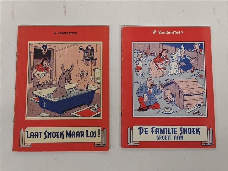 A6950 Stripboeken - De Familie Snoek [W. Vandersteen], Boeken, Stripverhalen, Gelezen, Ophalen of Verzenden