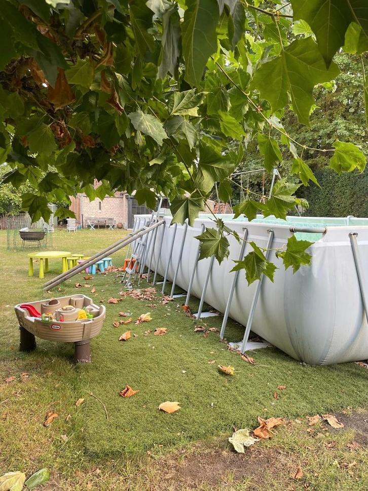 Bestway zwembad 7.32m x 3,66m en 1,32m diep, Tuin en Terras, Zwembaden, Zo goed als nieuw, Ophalen