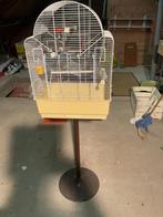 Vogelhuisje op staander, Dieren en Toebehoren, Ophalen, Gebruikt, Metaal, Vogelkooi