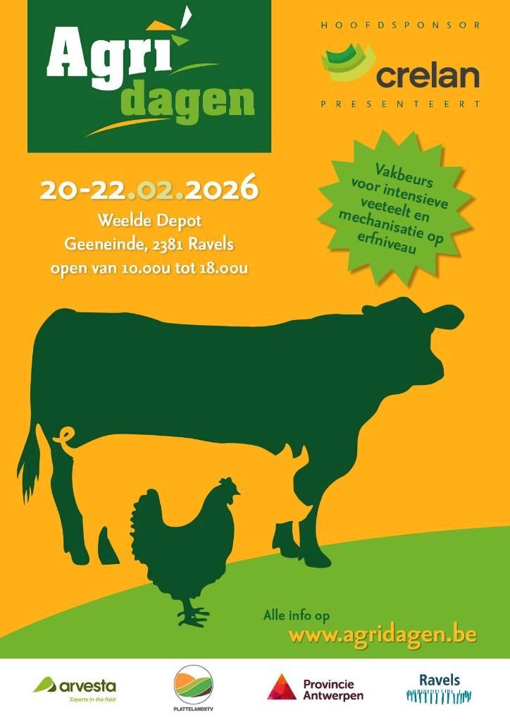 2  e-tickets voor de Agridagen 2026 in Ravels, Tickets en Kaartjes, Overige Tickets en Kaartjes, Twee personen