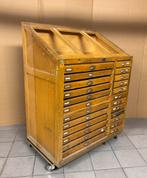 letterkast / zetbok / drukkerijkast, Antiek en Kunst, Ophalen