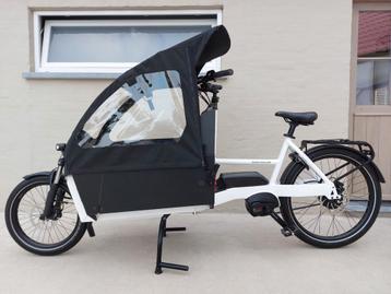 Bakfiets Riese&muller transporter 65 CDX variomatic Nieuw!!, Fietsen en Brommers, Ophalen, Zo goed als nieuw, Huif