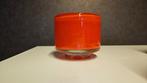 theelichthouder Henry Dean, Ophalen of Verzenden, Minder dan 50 cm, Rood, Glas