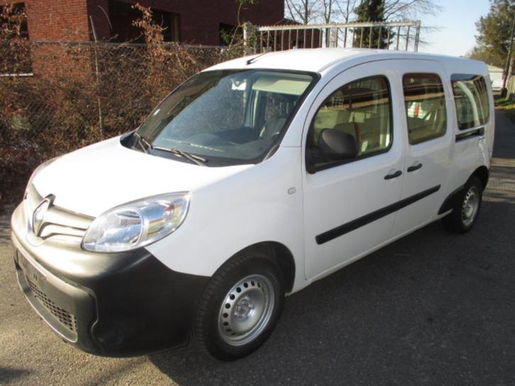 RENAULT KANGOO1.5DCI MAXI DUBBElCABINE5PL EURO6 PR11250€exbt, Auto's, Bestelwagens en Lichte vracht, Bedrijf, Te koop, ABS, Airbags