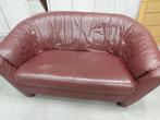 Fauteuil cuir deux places, Ophalen, Gebruikt, Leer