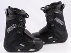 Bottes de snowboard 36.5 37 EU NITRO, noir/blanc, Envoi, Utilisé, Chaussures