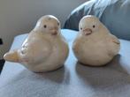 Set met 2 paaseendjes in aardewerk, Enlèvement ou Envoi, Comme neuf