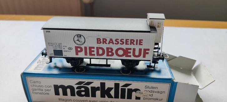 Märklin 4680 NMBS Piedboeuf, Hobby en Vrije tijd, Modeltreinen | H0, Zo goed als nieuw, Wagon, Wisselstroom, Märklin, Ophalen of Verzenden