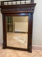 Grand miroir biseauté en bois, Enlèvement