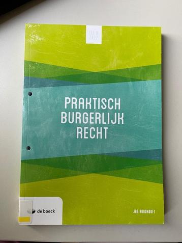 Praktisch burgerlijk recht boek - Ongebruikte cursus (2022) beschikbaar voor biedingen