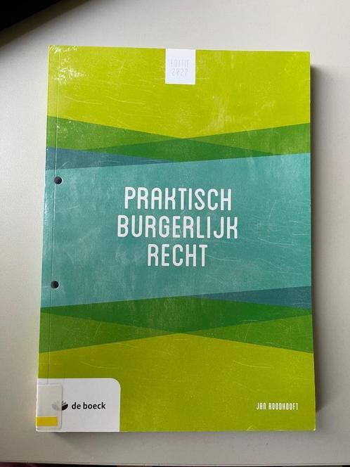 Praktisch burgerlijk recht boek - Ongebruikte cursus (2022), Boeken, Studieboeken en Cursussen, Nieuw, Hogeschool, Ophalen