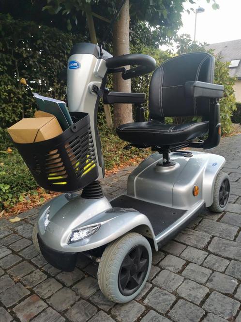Scootmobiel invacare Leo 4-wiel elektrische invalide scooter, Diversen, Rolstoelen, Zo goed als nieuw, Elektrische rolstoel, Inklapbaar