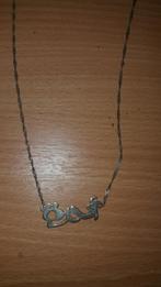 Halsketting van 925 zilver, Ophalen of Verzenden, Zo goed als nieuw, Zilver, Zilver
