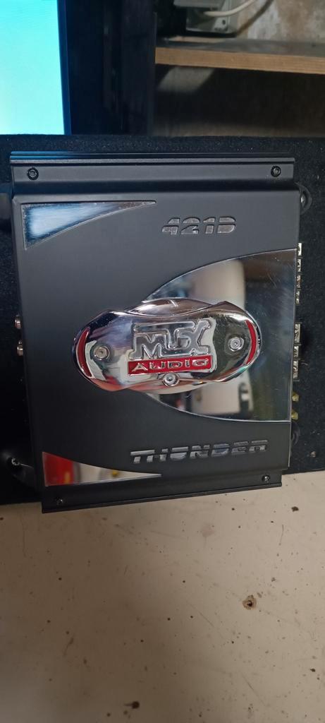 MTX versterker, Autos : Divers, Haut-parleurs voiture, Enlèvement