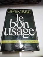 Le bon usage de Grevisse - Édition  Duculot- 10e édition, Boeken, Ophalen of Verzenden, Zo goed als nieuw