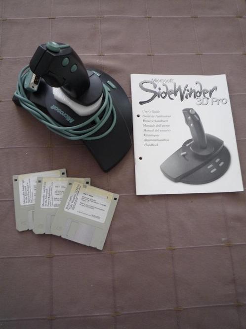 Manette de jeux Microsoft SIDEWINDER 3D Pro, Computers en Software, Joysticks, Zo goed als nieuw, Ophalen of Verzenden