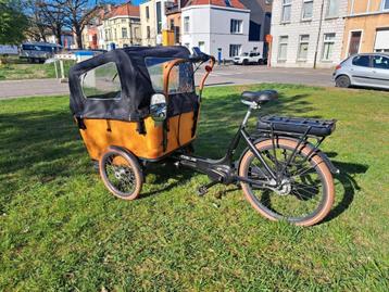 Bakfiets Vogue Carry 3 - Slechts 585 km op de teller!, Fietsen en Brommers, Fietsen | Bakfietsen, 4 kinderen of meer, Gebruikt