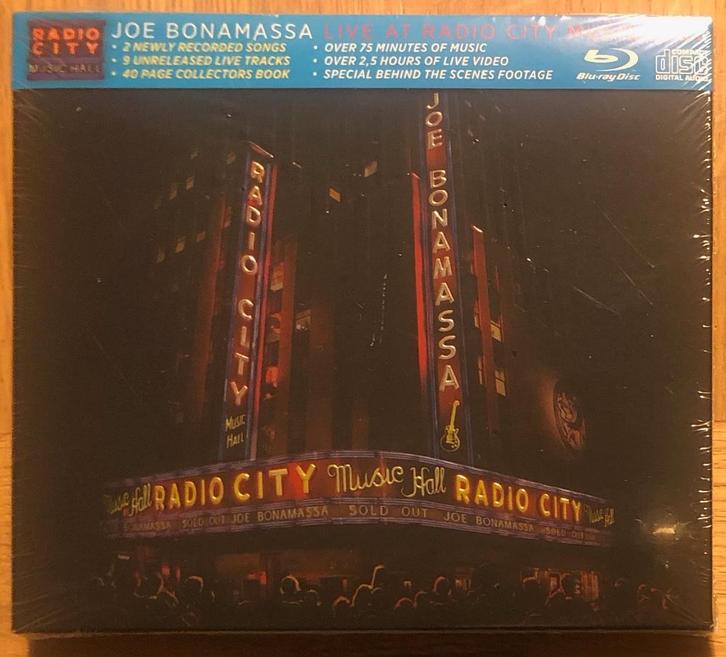 JOE BONAMASSA - Live at Radio City Music hall NYC (CD & DVD), Cd's en Dvd's, Cd's | Rock, Zo goed als nieuw, Poprock, Ophalen of Verzenden