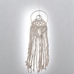 Bohemian wanddecoratie macrame hanger maan 80cm x20cm, Huis en Inrichting, Woonaccessoires | Wanddecoraties, Verzenden, Nieuw