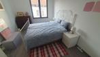 Bed 160x200 (IKEA Leirvik), Huis en Inrichting, Slaapkamer | Bedden, Ophalen, Gebruikt, Wit, Tweepersoons