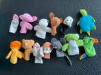 Vingerpopjes - boerderijdieren en wilde dieren - 13 stuks, Kinderen en Baby's, Ophalen, Zo goed als nieuw, Overige typen
