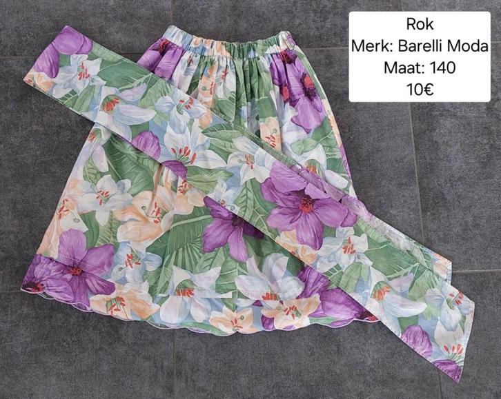 Rok met lint / strik meisje: Barelli Moda maat 140 (NIEUW), Kinderen en Baby's, Kinderkleding | Maat 140, Nieuw, Meisje, Jurk of Rok