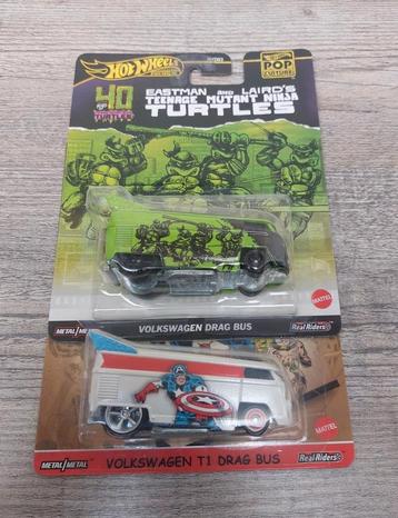 Hot Wheels Volkswagen Drag Bus (2 stuks) beschikbaar voor biedingen