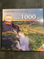 Puzzel Victoria Falls 50 x 68 cm 1000 stuks, Ophalen, 500 t/m 1500 stukjes, Gebruikt, Legpuzzel