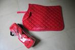 Set zadeldoek Lami-cell & bandages BR paard, Ophalen of Verzenden, Zo goed als nieuw, Dekje