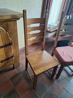 6 eikenhouten stoelen, Enlèvement