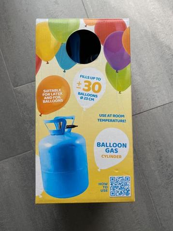 Helium voor 30 ballonnen, Hobby en Vrije tijd, Ophalen, Nieuw, Feestartikel