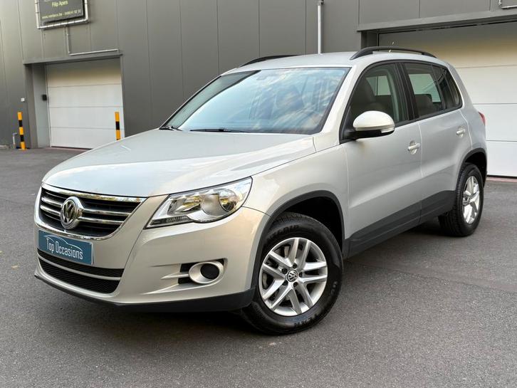 Volkswagen Tiguan 1.4i Airco Trekhaak 94.000KM Nieuwstaat, Autos, Volkswagen, Entreprise, Achat, Tiguan, ABS, Phares directionnels
