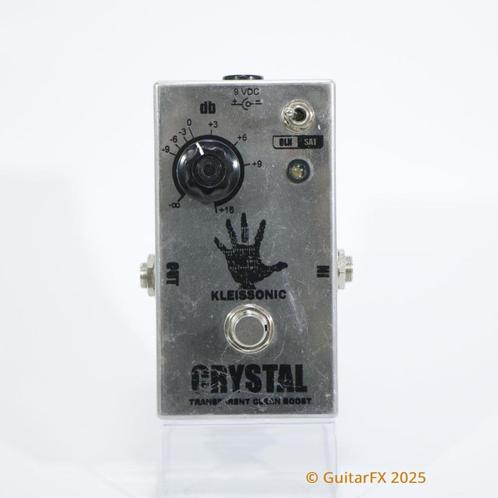 Kleissonic Crystal Transparent Clean Boost, Muziek en Instrumenten, Effecten, Gebruikt, Ophalen of Verzenden
