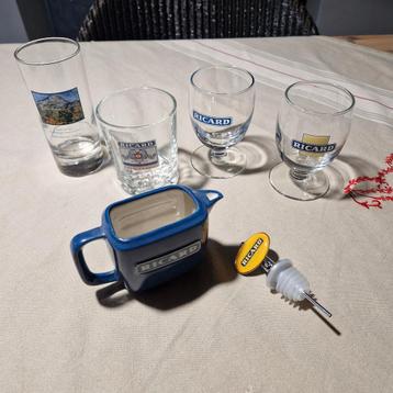 Ensemble 6 pièces Ricard beschikbaar voor biedingen