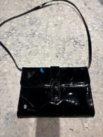 MARCONI vintage clutch tas zwart lakleer, Handtassen en Accessoires, Tassen | Damestassen, Ophalen of Verzenden, Zo goed als nieuw