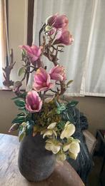 Vaas met gedroogde bloemen, Huis en Inrichting, Woonaccessoires | Droogbloemen, Ophalen of Verzenden