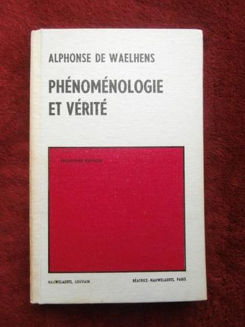 Phénoménologie et vérité beschikbaar voor biedingen