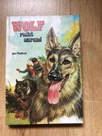 Wolf ruikt onraad ( Jan Postma ).  Herdershond speuren hond, Jan Postma, Utilisé, Enlèvement ou Envoi