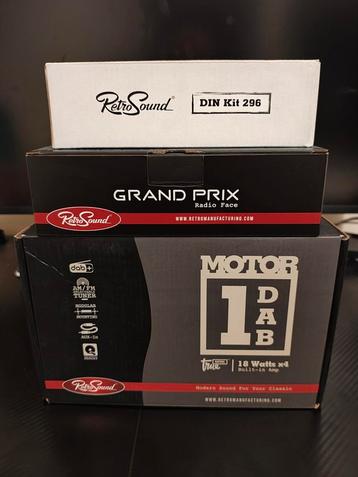 Retrosound autoradio motor 1 dab set complet., Enlèvement, Comme neuf