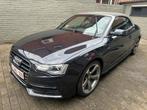 Audi A5 Cabrio 1.8 benzien S-Line Automaat, Auto's, 4 zetels, 4 cilinders, Cabriolet, Blauw