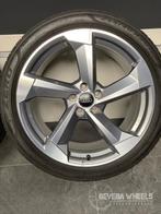 20” originele Audi A7 / S7 ‘Rotor’ velgen + banden 5x112, Banden en Velgen, Gebruikt, Personenwagen, Ophalen of Verzenden