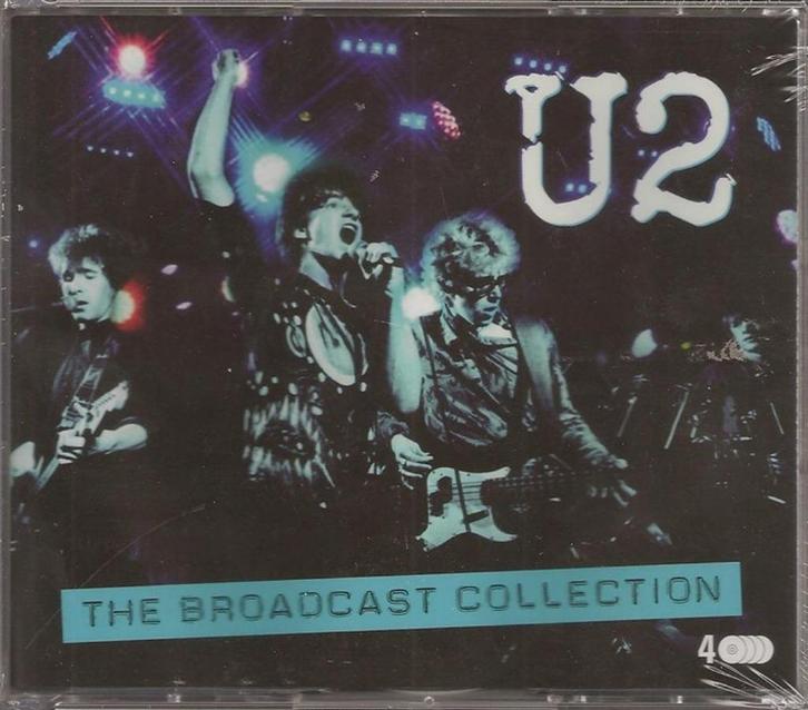 U2 - THE BROADCAST COLLECTION - 4 CD SET - NIEUW AND SEALED, Cd's en Dvd's, Cd's | Rock, Nieuw in verpakking, Verzenden