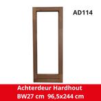 Hardhouten achterdeur | achterdeur | schuurdeur | buitendeur, Enlèvement, Neuf, Bois, Porte extérieure