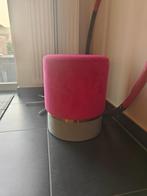 Fuchsia poef, Ophalen, Minder dan 50 cm, Gebruikt, Rond