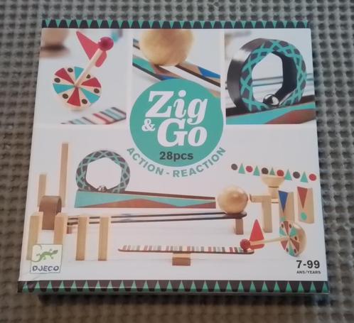 Djeco Zig & Go 28 stuks, Kinderen en Baby's, Speelgoed | Educatief en Creatief, Gebruikt, Ophalen of Verzenden