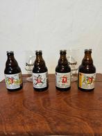 4 duvel flesjes ongeopen voor de verzamelaars en 2 glazen, Ophalen, Zo goed als nieuw, Flesje(s), Duvel